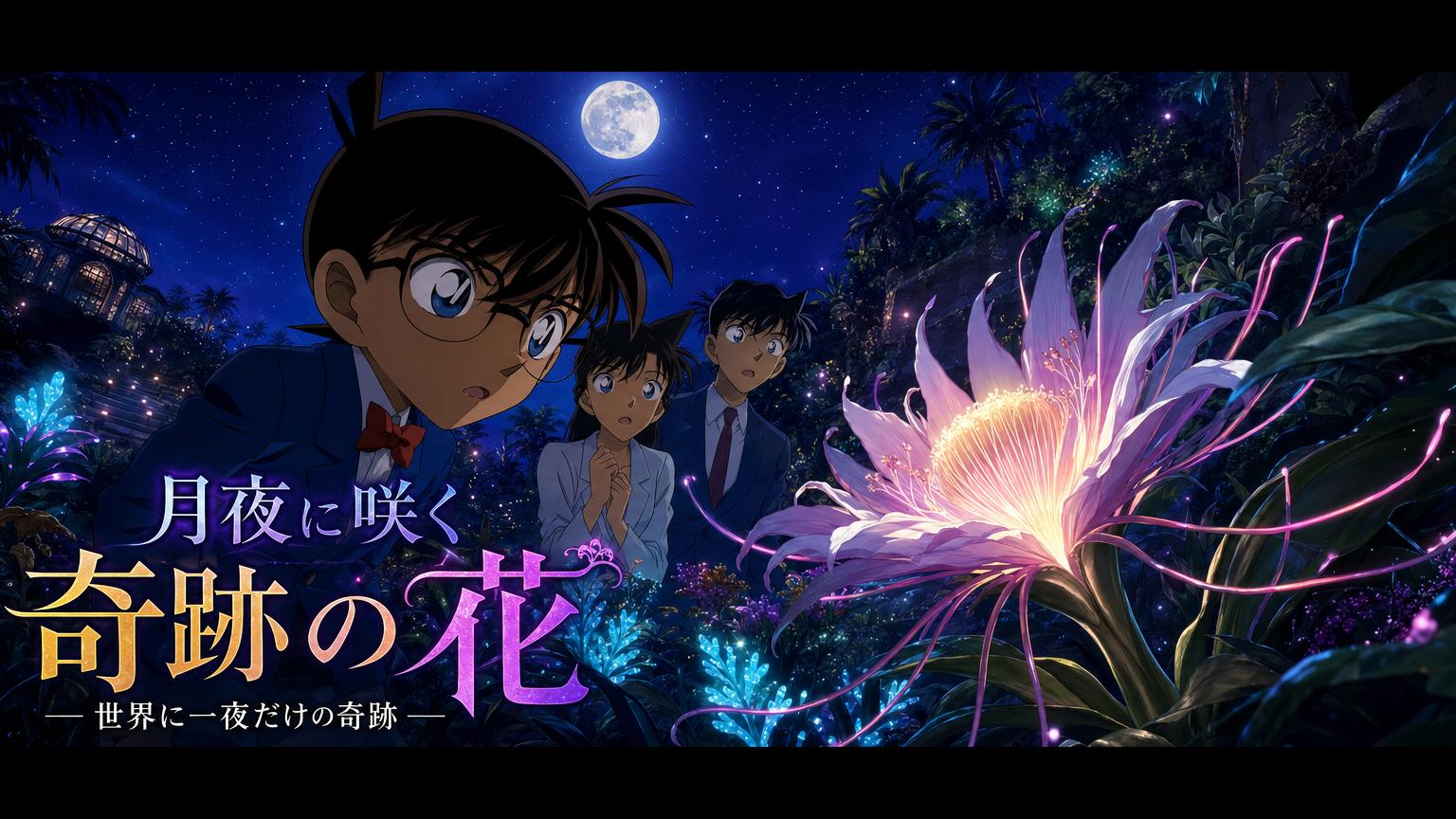 看片植物视频-珍稀兰花夜间绽放
